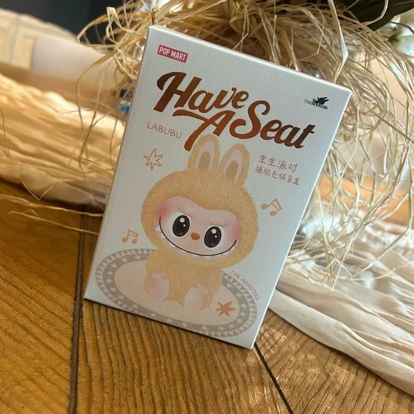 Pop Mart Sisi Labubu Have A Seat Plushie Labubu - Picture 4 of 11